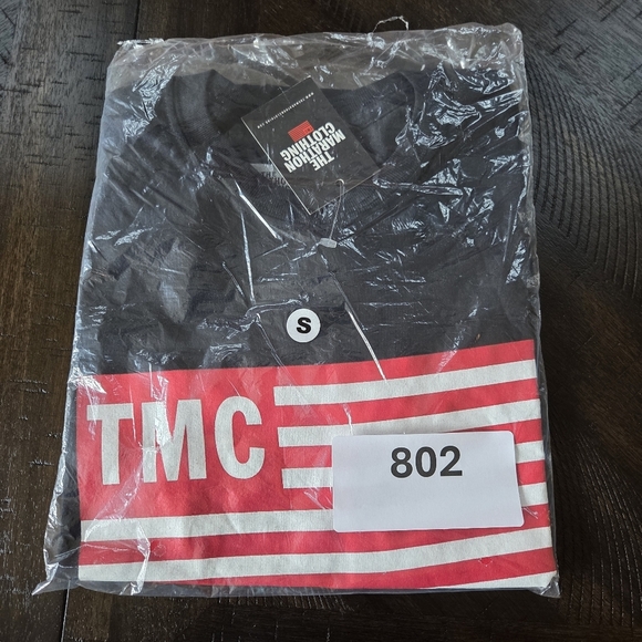 Nipsey Hussle The Marathon Clothing TMC Flag Graphic T-Shirt Men’s Size Small - Picture 4 of 4